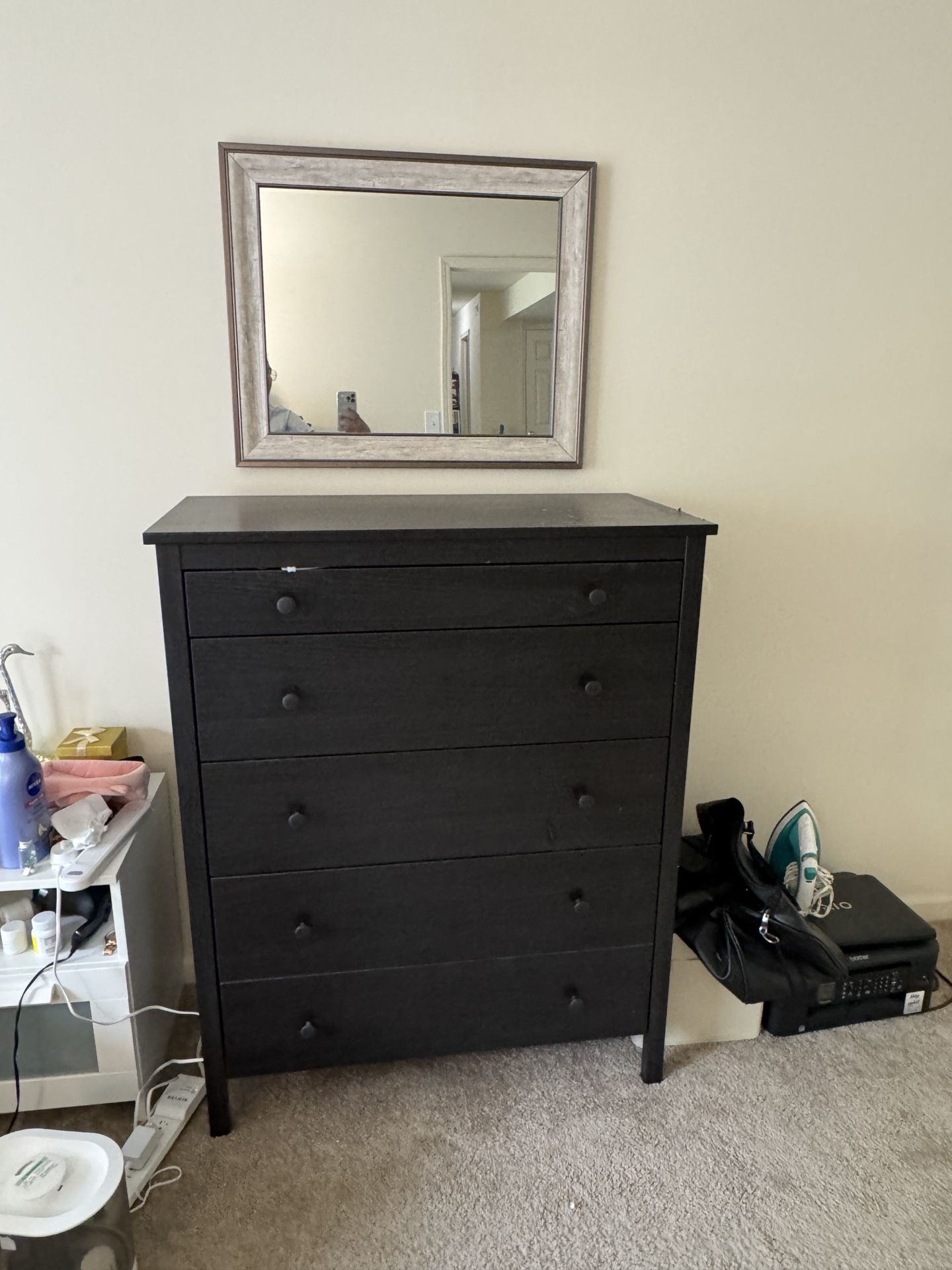 Dresser & Mirror- Move out sale