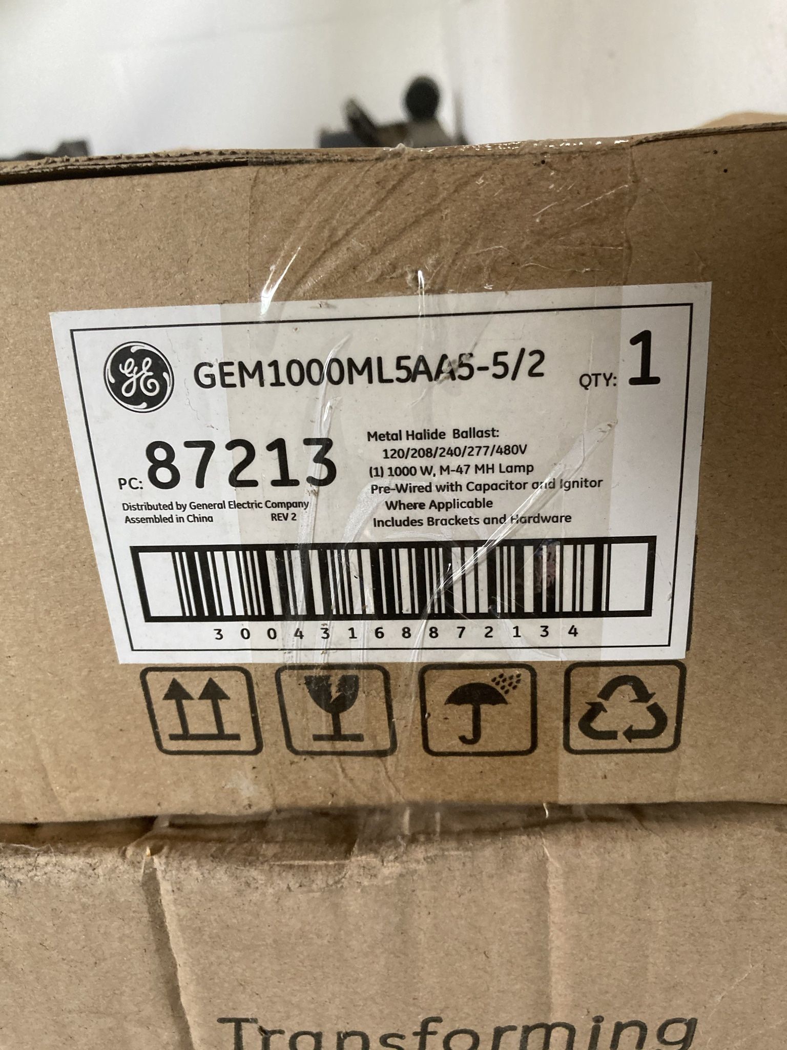 1000w Metal Halide Ballast