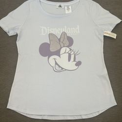 Disney Minnie Mouse Shirt – Women’s XS – Lavender Short Sleeve