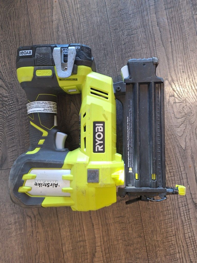 Ryobi Finish Nail 18 V