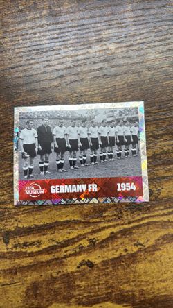 Germany 1954 World Cup panini sticker