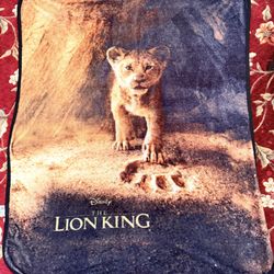 Reduced price! Disney Lion King Simba Throw