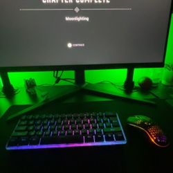 Wireless Keyboard & Mouse Red Thunder
