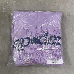 Purple Spider Hoodie
