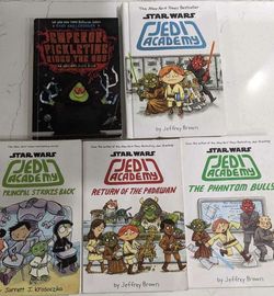 5 Kids Books Star Wars Jedi Academy by Jeffrey Brown Origami Yoda