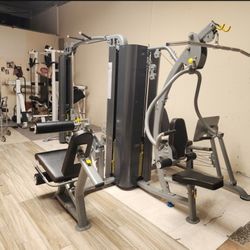 Iron Master 5 Stack Jungle Gym Exercise Weight Equipment Machine Fitness Leg Press Curl Extension