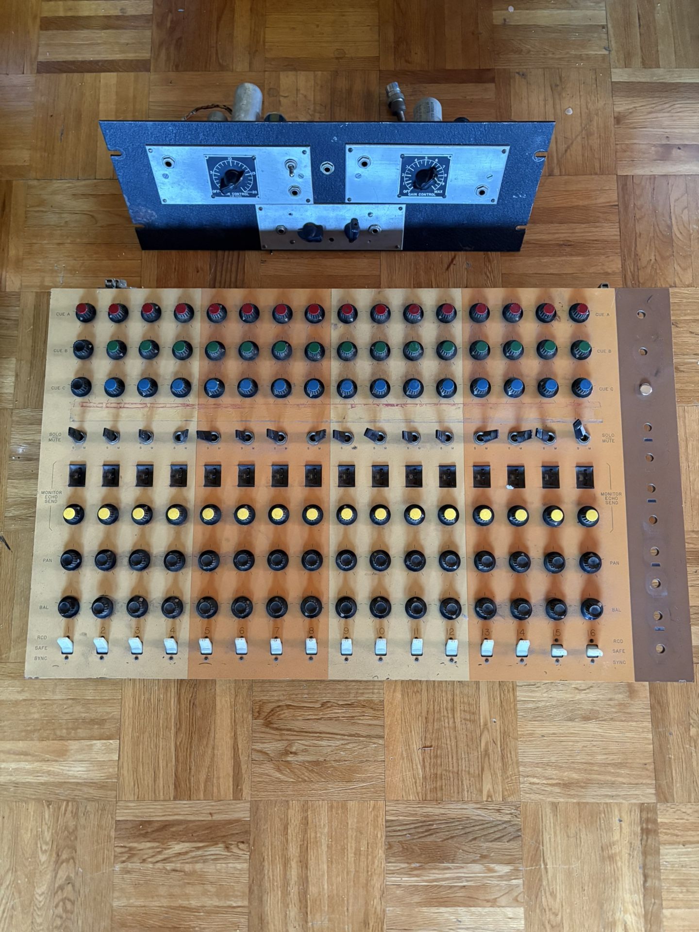 Vintage Custom Made Recording Studio Equipment