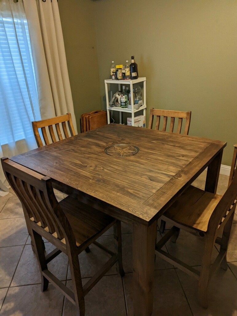 Table And 6 Chairs