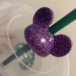 Tumbler straw toppers