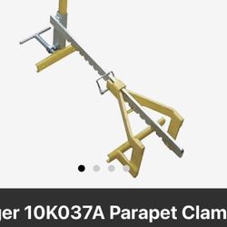 Parapet Clamp Guardrail System – 3.5 ft (Grainger Model 10K037A)