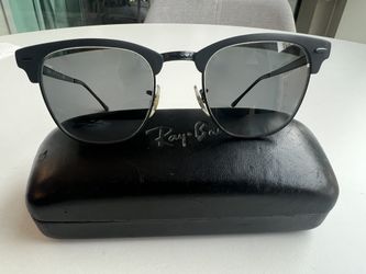 Ray-Ban Clubmaster Metal Black Matte 