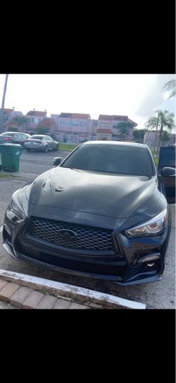 2020 q50 red sport part out