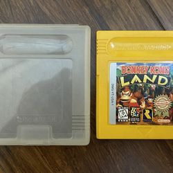 Nintendo GameBoy Game Donkey Kong Land Authentic