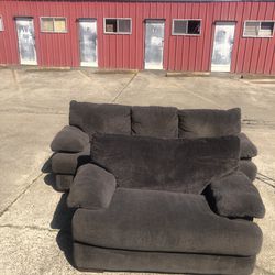 Two piece couch set