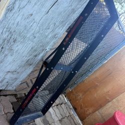 Heavy Duty Steel Hitch Cargo Carrier Basket Camping