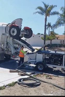 Concrete pumping