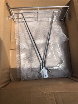 Wald Rear Bike Rack - Silver