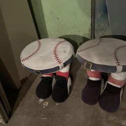 Set Of Baseball Stools
