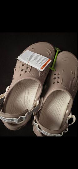 Tan Crocs M10/W12