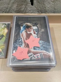 Harley Quinn SIGNED comic book Naughty