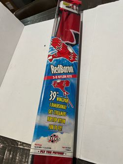 Red Baron Kite X Concepts X-Kites 3D Supersize 39" Wingspan Nylon NEW!!