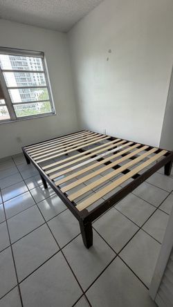 Queen bed frame