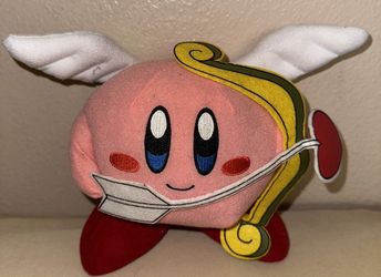 NWT 2008 Super Rare KIRBY Squeak Squad Cupid Prize Only Plush 9”