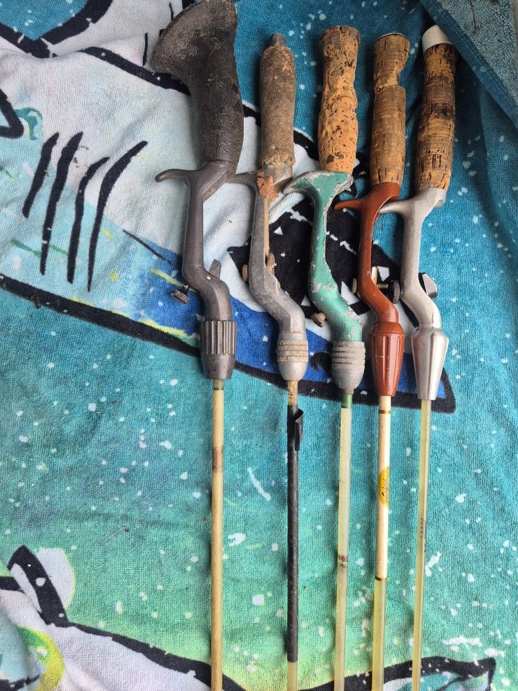 Antique Fishing Poles