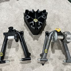 CycleOps Bike Trainers - 1x Fluid2 And 1x Mag