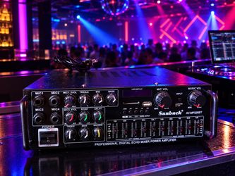 Sunbuck AV-MP326BT Professional Digital Echo Mixer Power Amplifier