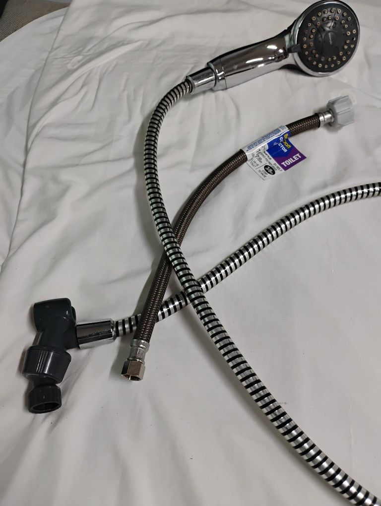 Shower Head and Toilet Fitting