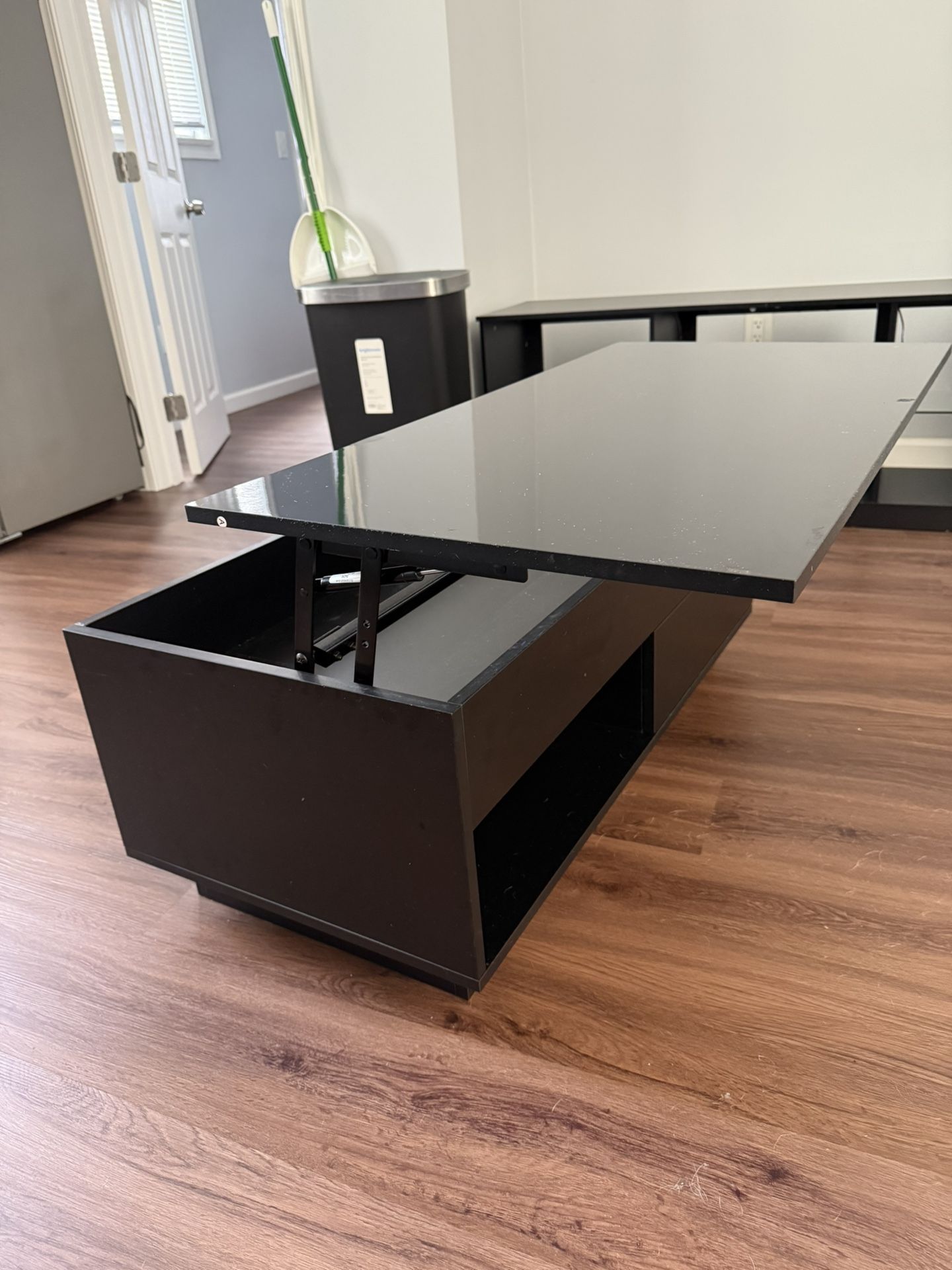 Coffee Table With Pull Out Table Top 