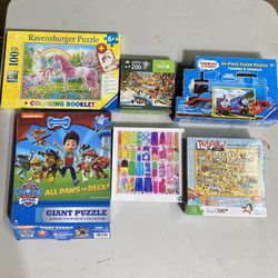 Kids Puzzles Set Of 6