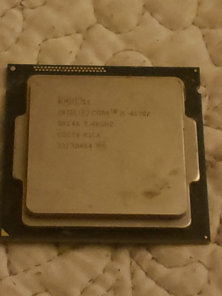 Intel CPU I5-4670k