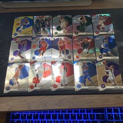 68 2021 Fresh Pulled NBA Panini Mosaic Cards. Rookies & Prizms !