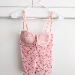 Floral Bustier Corset 