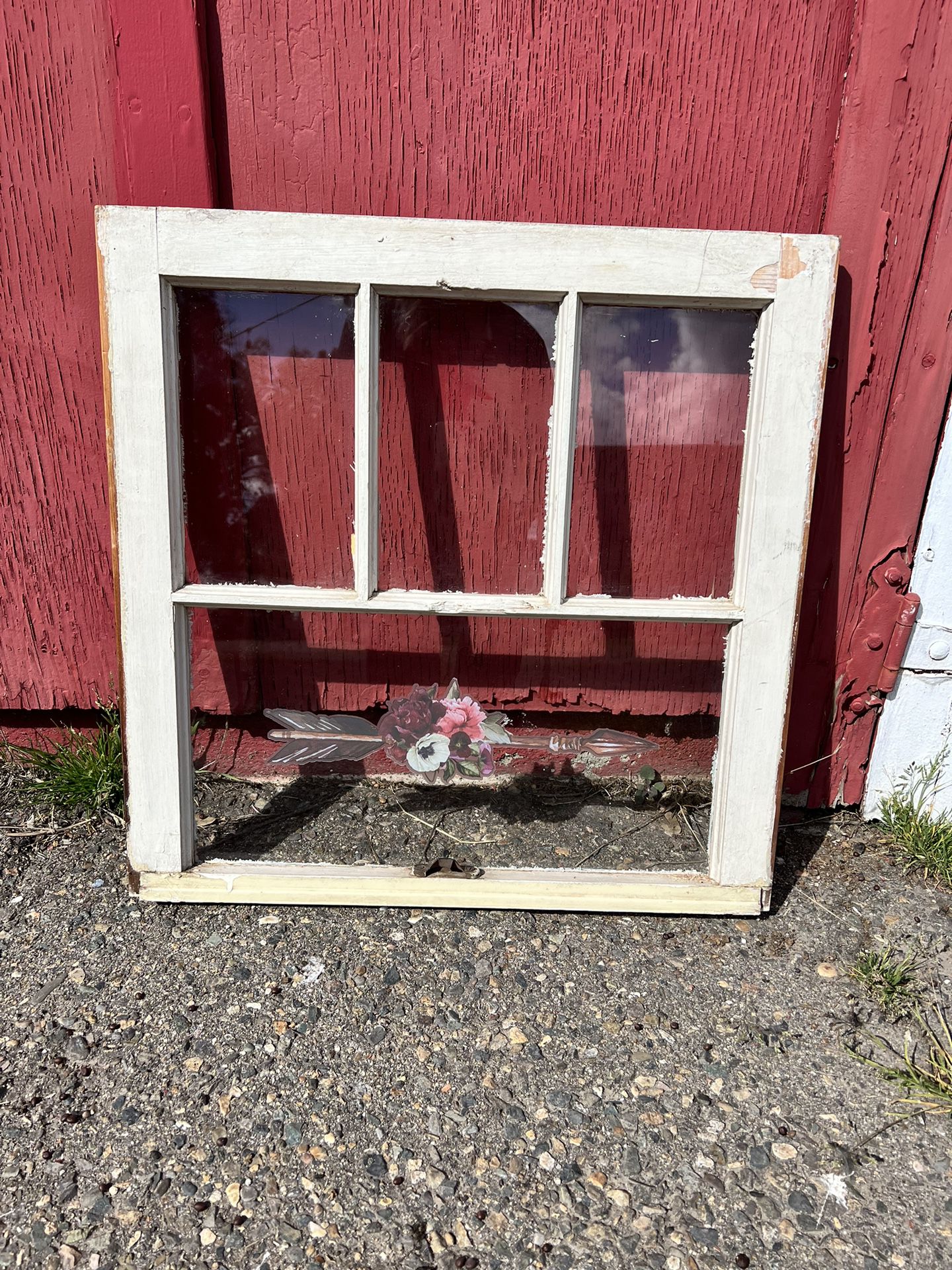 Antique Window Rustic Decor