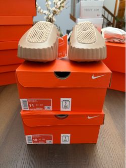 Nike Mind 001 Slide Tan Hemp Rattan Brown Size 11 12 Men’s Brand New