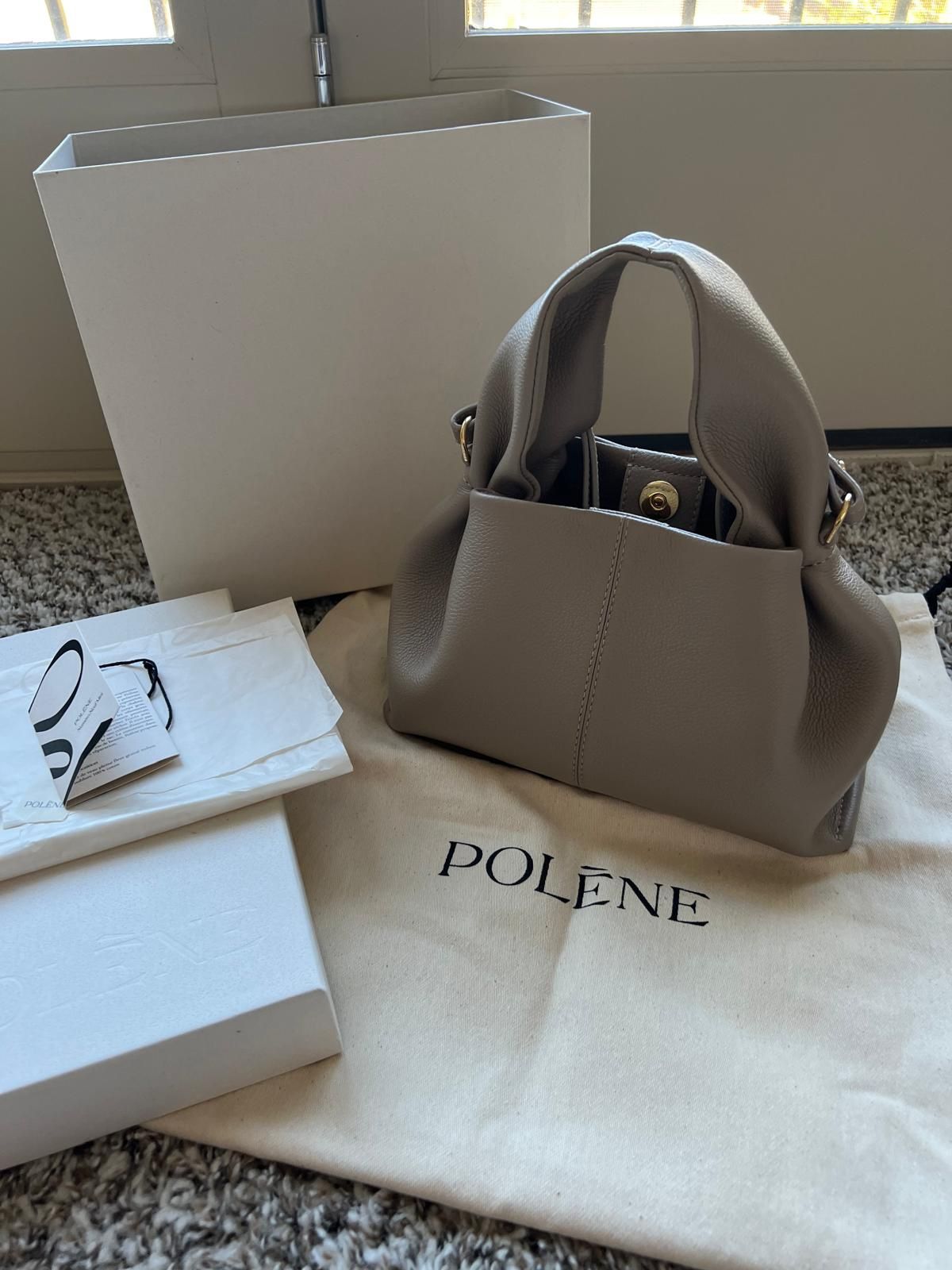 NEW AUTHENTIC POLENE NUMERO NEUF BAG 