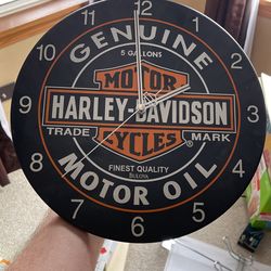 Harley-Davidson Wall Clock