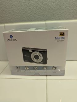 New Minolta MND23 4K Selfie Camera -