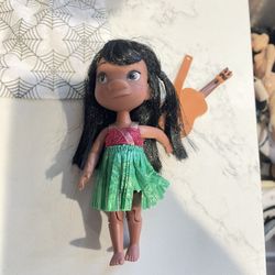 Disney Parks Lilo Doll From Lilo And Stitch Comes With Guitar Lightly Used