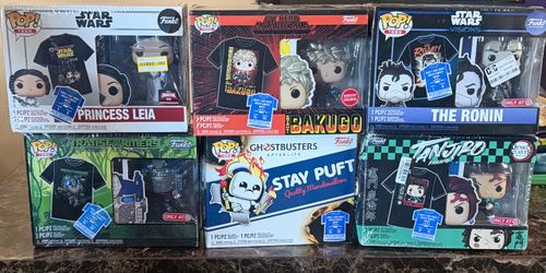 Funko pop new sealed $15 each one price firm