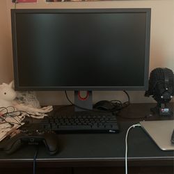 BenQ Zowie XL2411K 24" Class Full HD Gaming LCD Monitor - 16:9 - 24" Viewable - Twisted nematic (TN) - 1920 x 1080 - 320 Nit Typical - HDMI - DisplayP