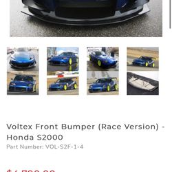 S2000 Voltex Race Front Bumper