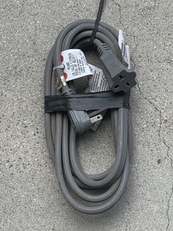 Electric Appliance Cord.  9’ 20 Amp 12Gauge  Gray