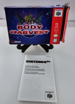 Body Harvest for Nintendo 64 Box + Insert Only