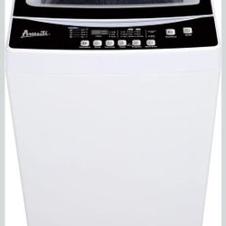Avanti STW16D0W Portable Washing Machine 1.7 Cu. Ft. Capacity, Top Loading with Hot and Cold Water Inlets, 6 Cycles, Compact for Apartments Dorms and 