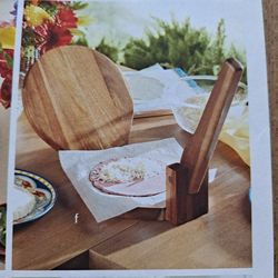 PRENSA DE MADERA PARA TORTILLAS PRINCESS HOUSE 🌷⚘️