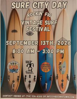 Vintage Surfboard Collector Club Meet